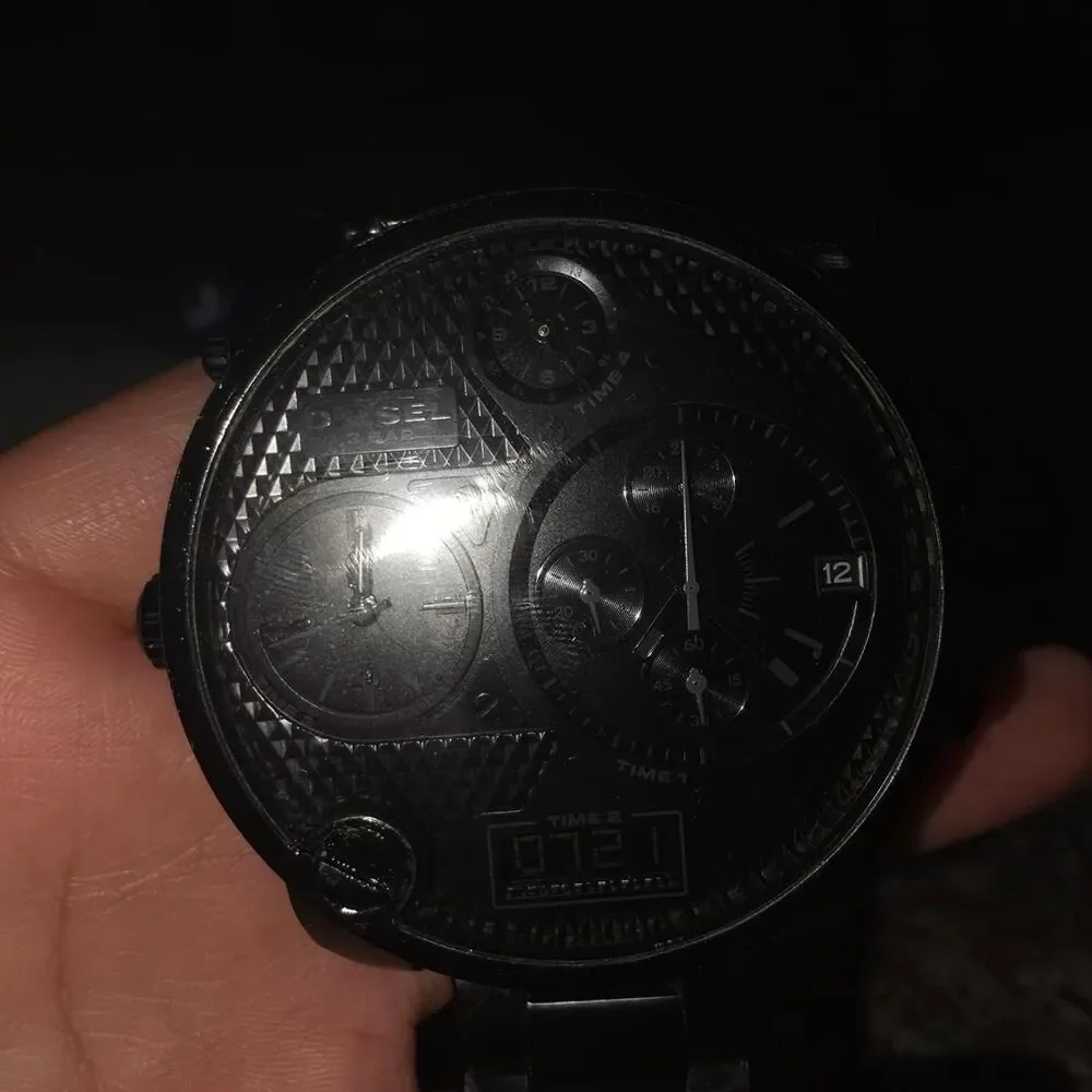 Diesel Men's Black Watch